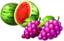 Watermelon and Grapes symbols